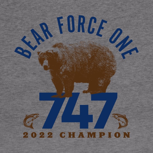 BEAR FORCE ONE by MindsparkCreative